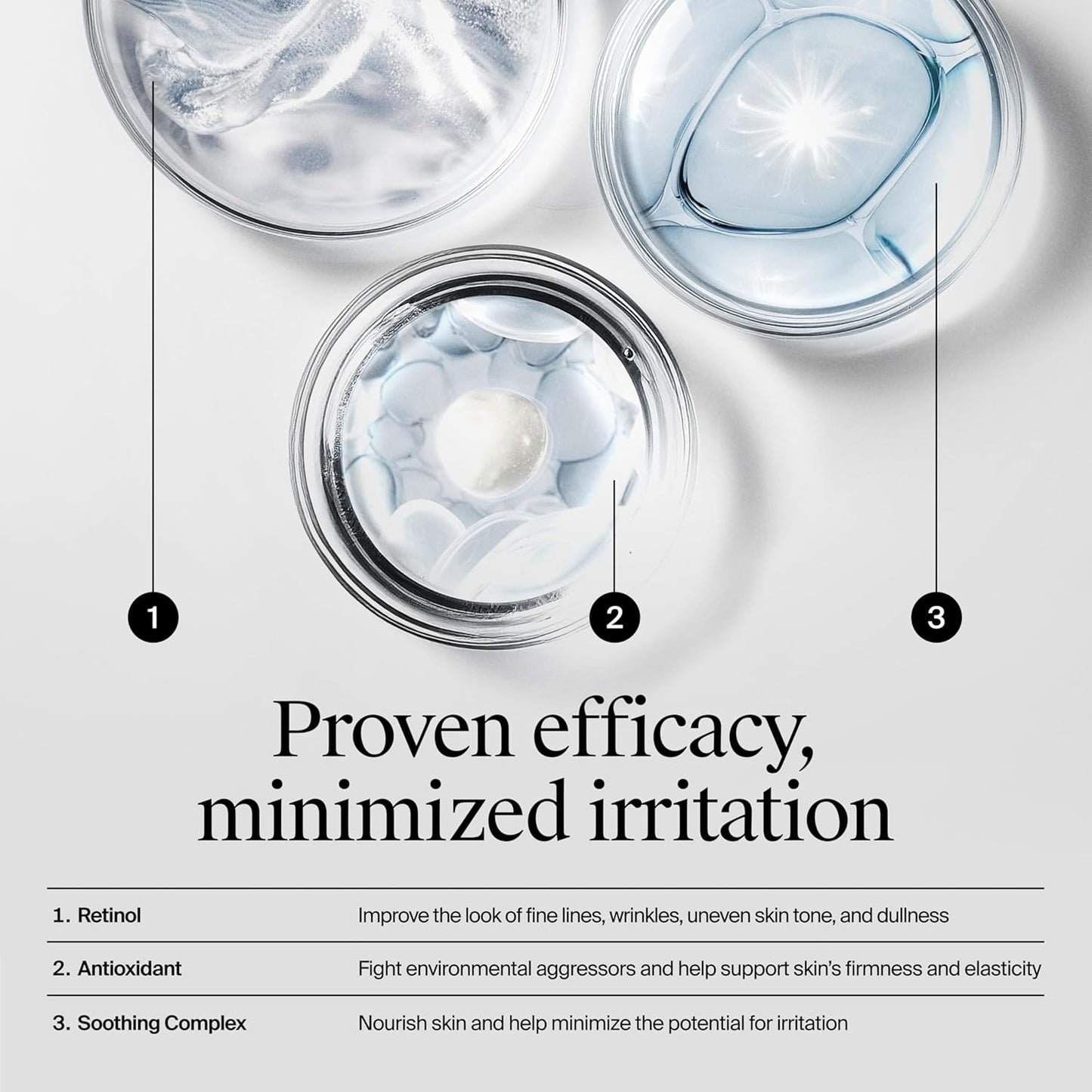 lightweight serum texture that absorbs quickly without heaviness