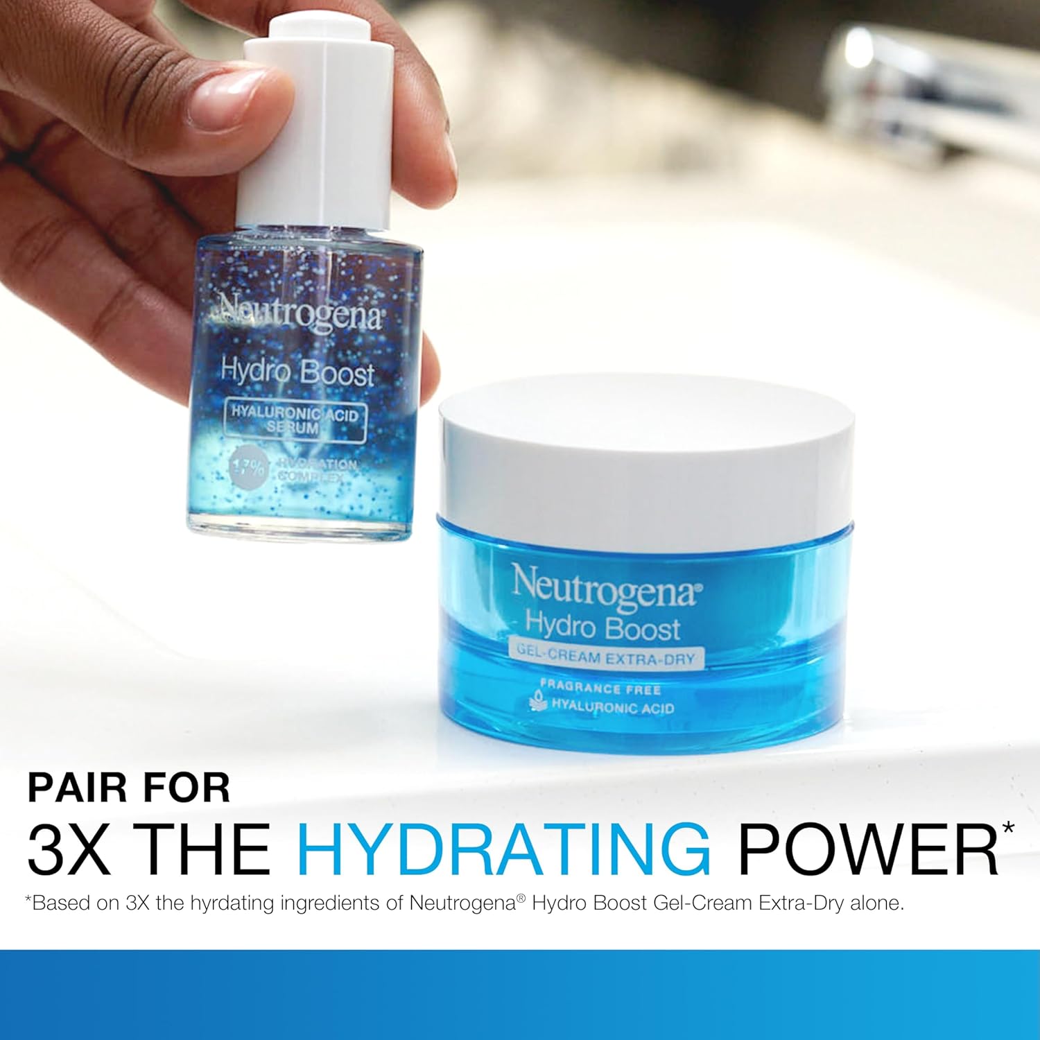 lightweight serum texture that absorbs quickly without residue