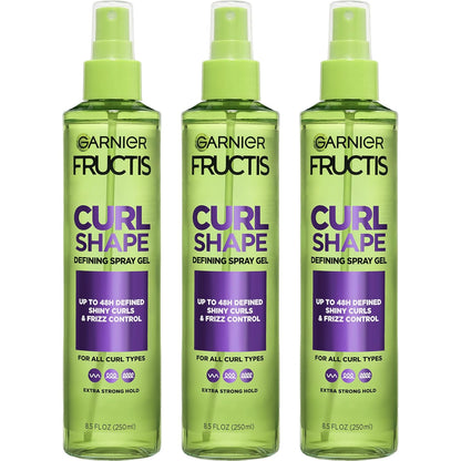 lightweight spray gel format for even, mess-free curl coating