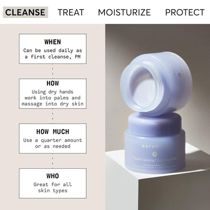 linoleic-rich oil blend designed to dissolve makeup, oil, and spf