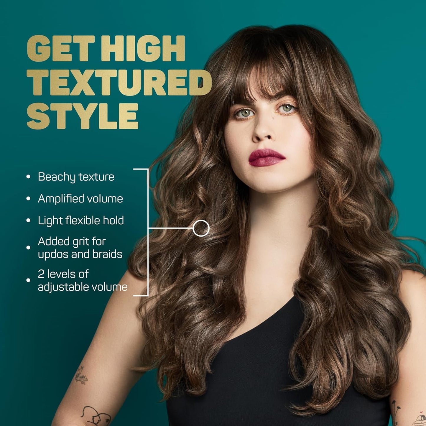 linseed and chia seed extracts for dimension and effortless texture