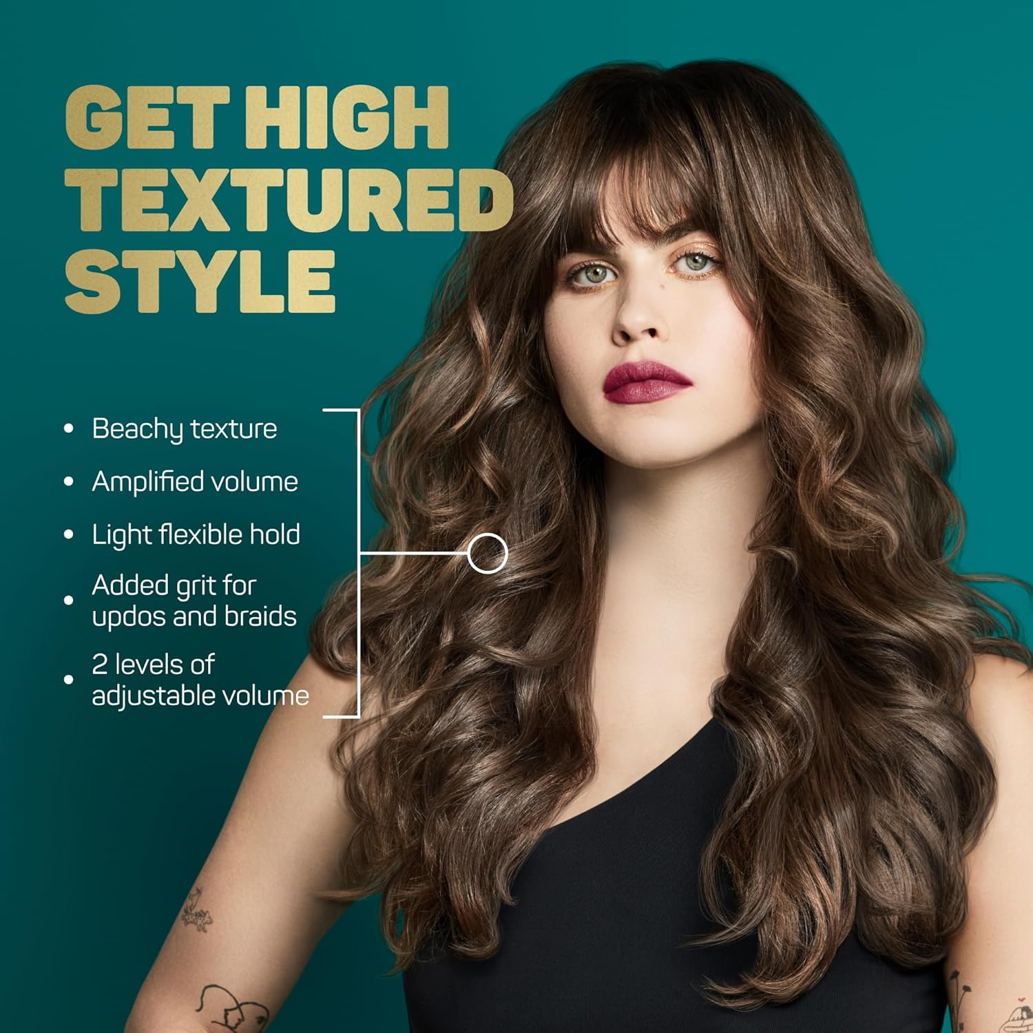 linseed and chia seed extracts for dimension and effortless texture