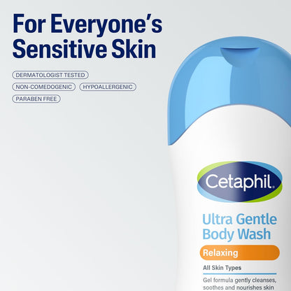 liquid body wash format in 16.9oz and 20oz bottle sizes, with single and pack of 2 configurations