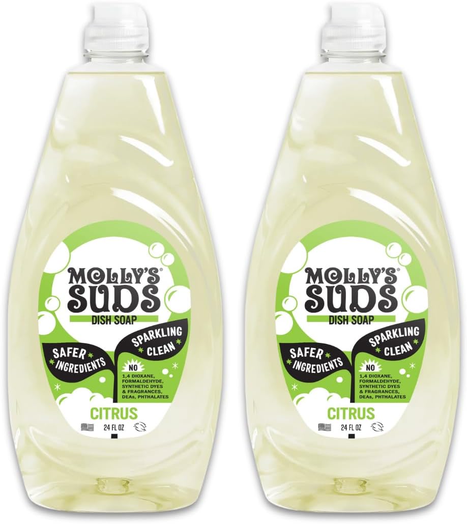 liquid dish soap format with enhanced grease-cutting scrubbing power