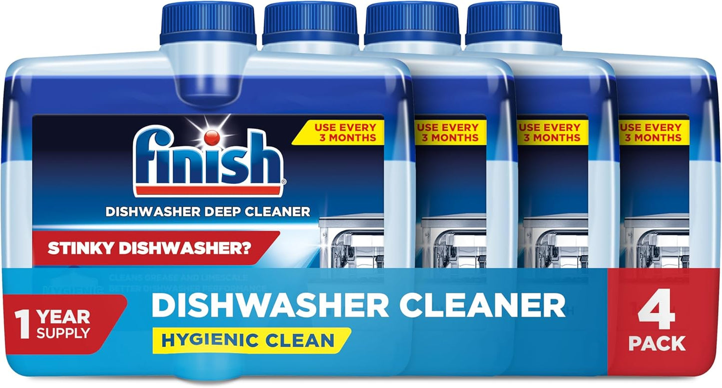 liquid formula powered by citric acid to dissolve limescale and cut through hidden grease