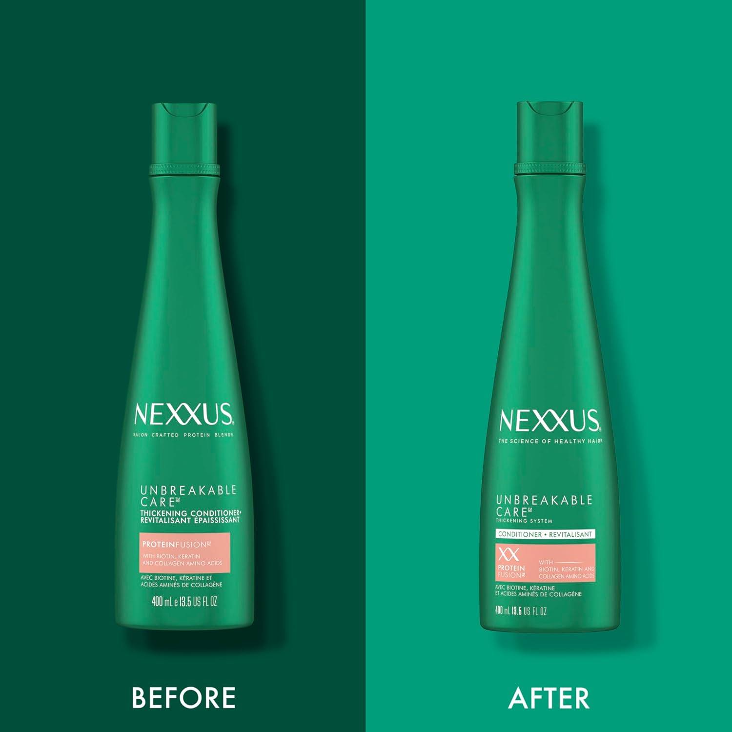 liquid standard conditioner format in a 13.5 oz bottle designed for fine and thin hair