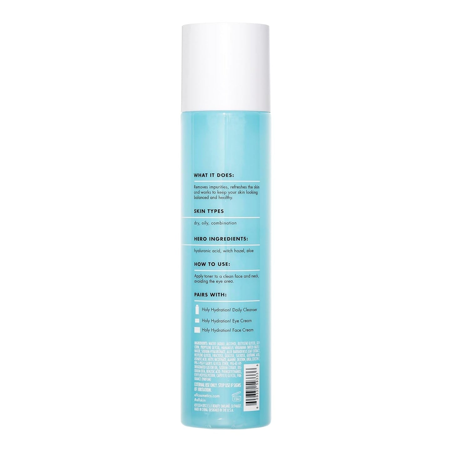 liquid toner format dispensed after cleansing and before moisturizer