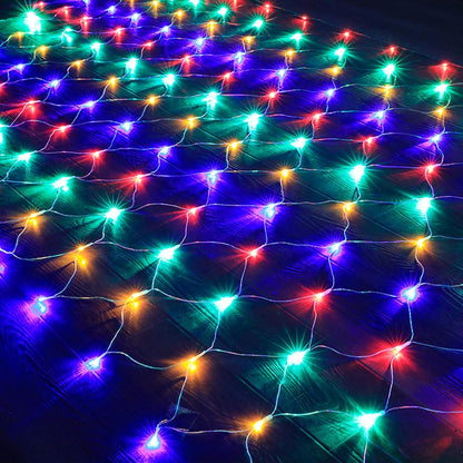 LJLNION Connectable Net Lights – Portable 360 LED Mesh for Camping, Outdoor Dining, and Patio Ambiance