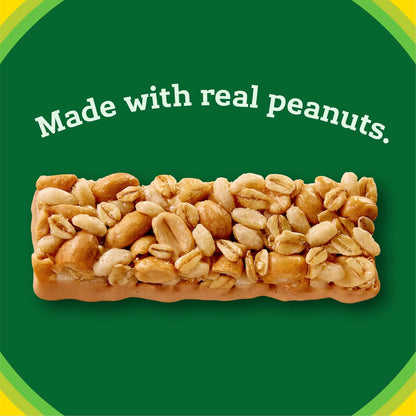loaded with roasted peanuts as the lead ingredient
