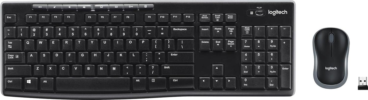 logitech advanced 2.4 ghz wireless with plug-and-forget usb receiver and up to 33 ft range