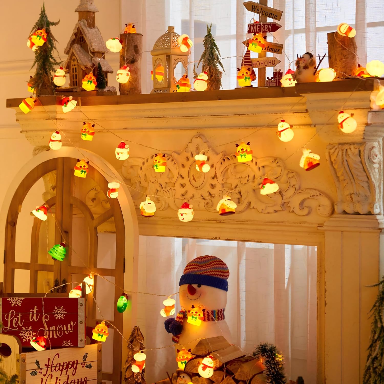 LOLStar Holiday Fairy Lights – Affordable Christmas Gift Idea for Her, 20 LED Battery Operated Decor with 8 Modes and Remote