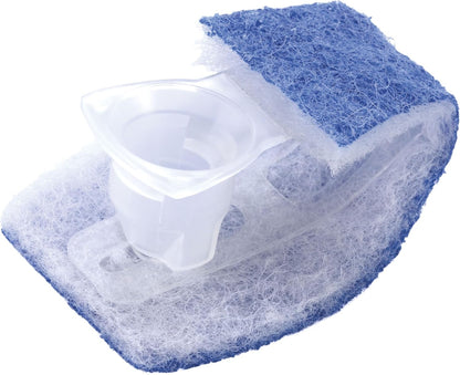 long-lasting scotch-brite scrubbing fibers designed to power through grime