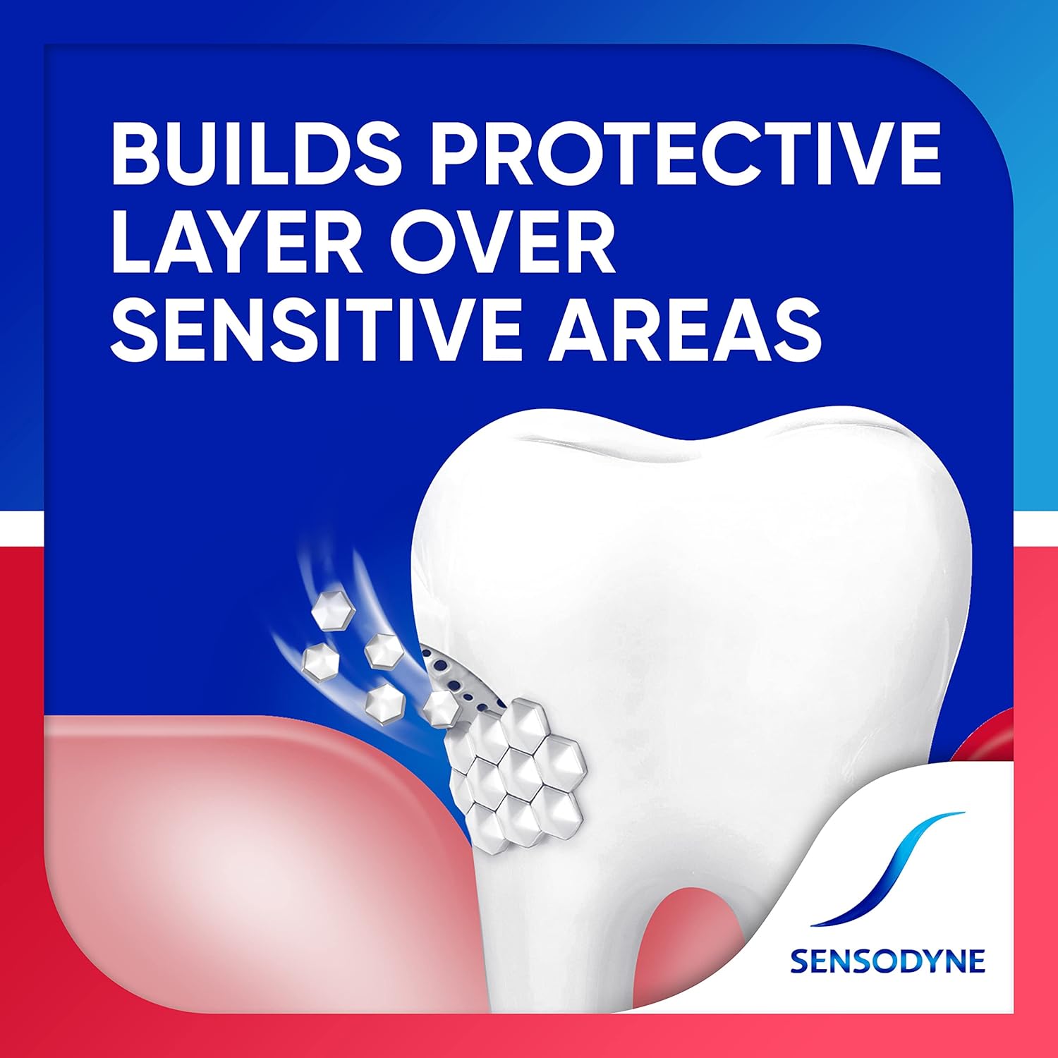 low abrasion formulation safe for daily use on sensitive teeth