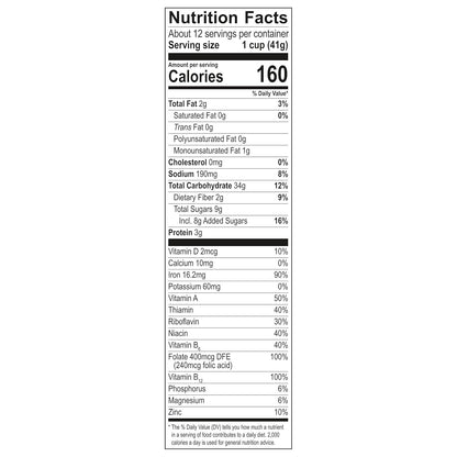 low-fat and heart-healthy formulation