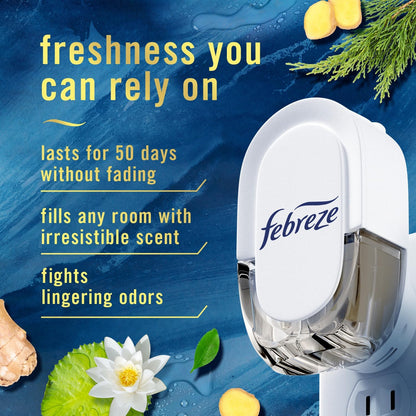 low-level indicator light that signals when a refill change is needed
