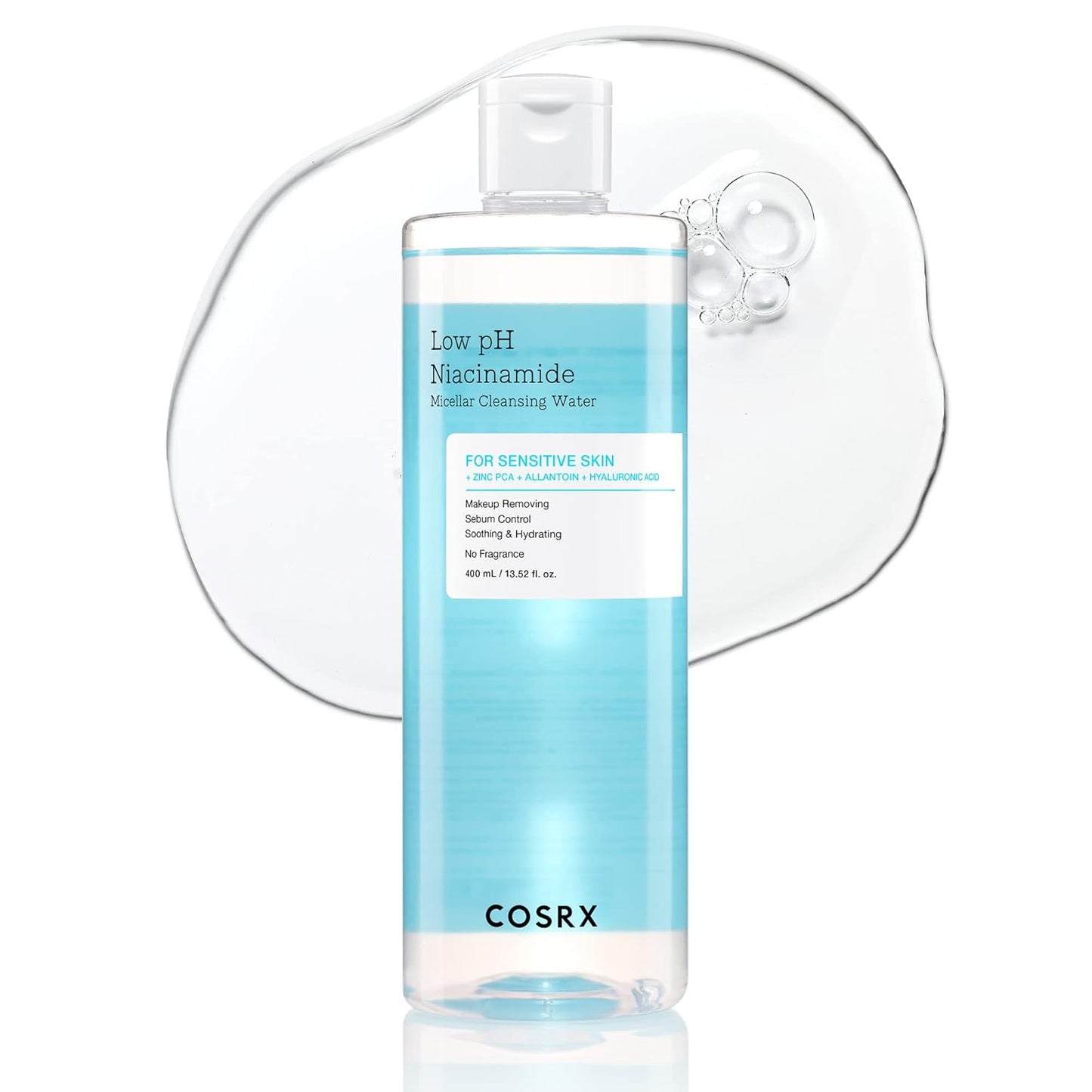 low ph (skin-friendly) micellar water formula