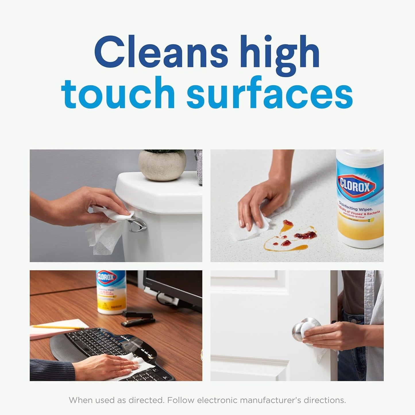 low-streak formula safe for acrylic, glass, vinyl, and hardwood surfaces