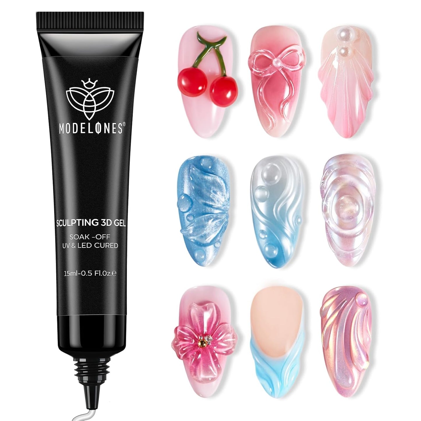 low-viscosity sculpting gel formula for defined 3d effects