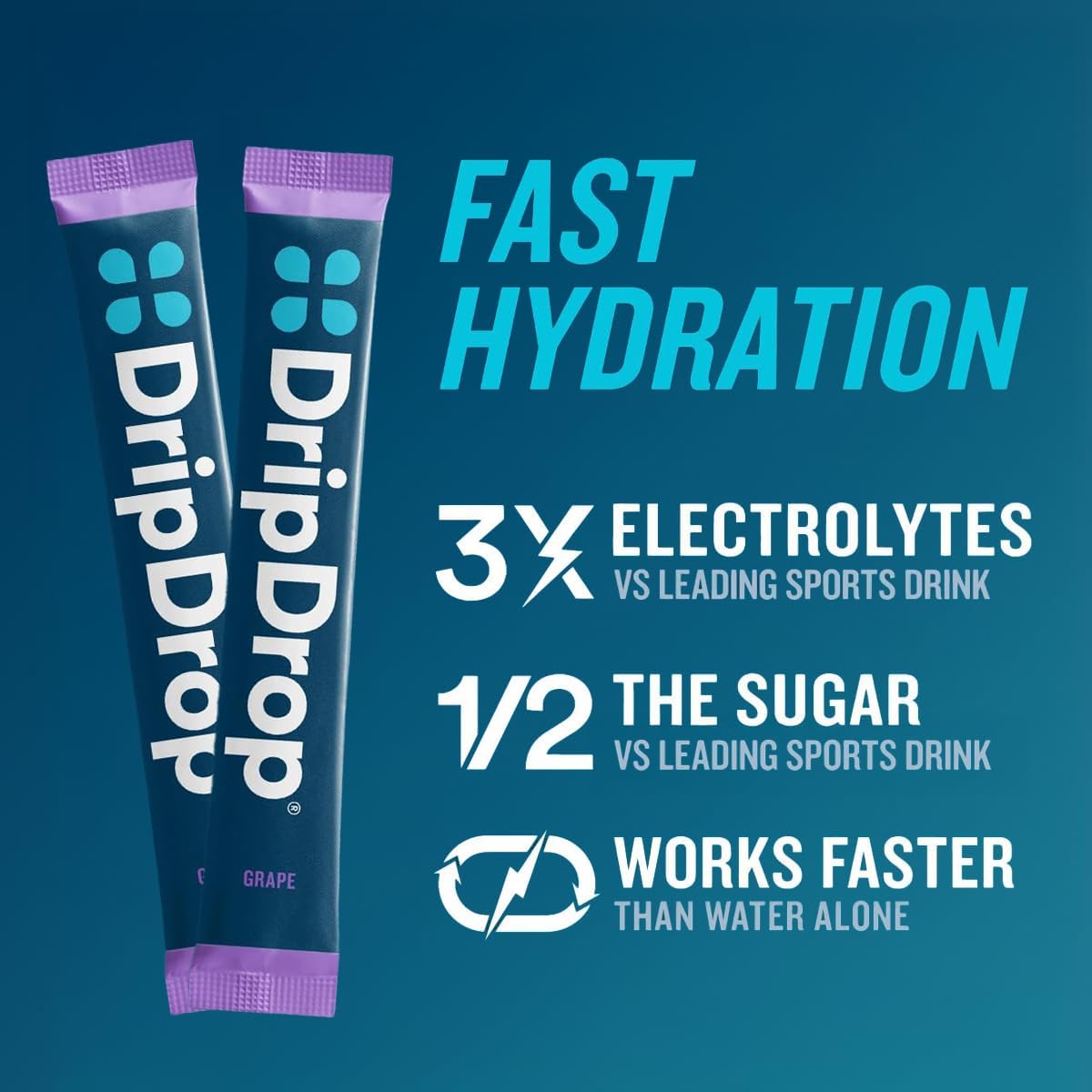 lower-sugar formula compared to mainstream sports drinks