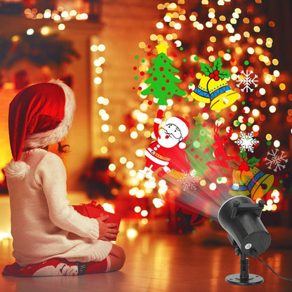 Lumaflair AuraGlow Flameless Projector Light – Smoke-Free, Flame-Free Holiday Decor for Homes with Kids and Pets