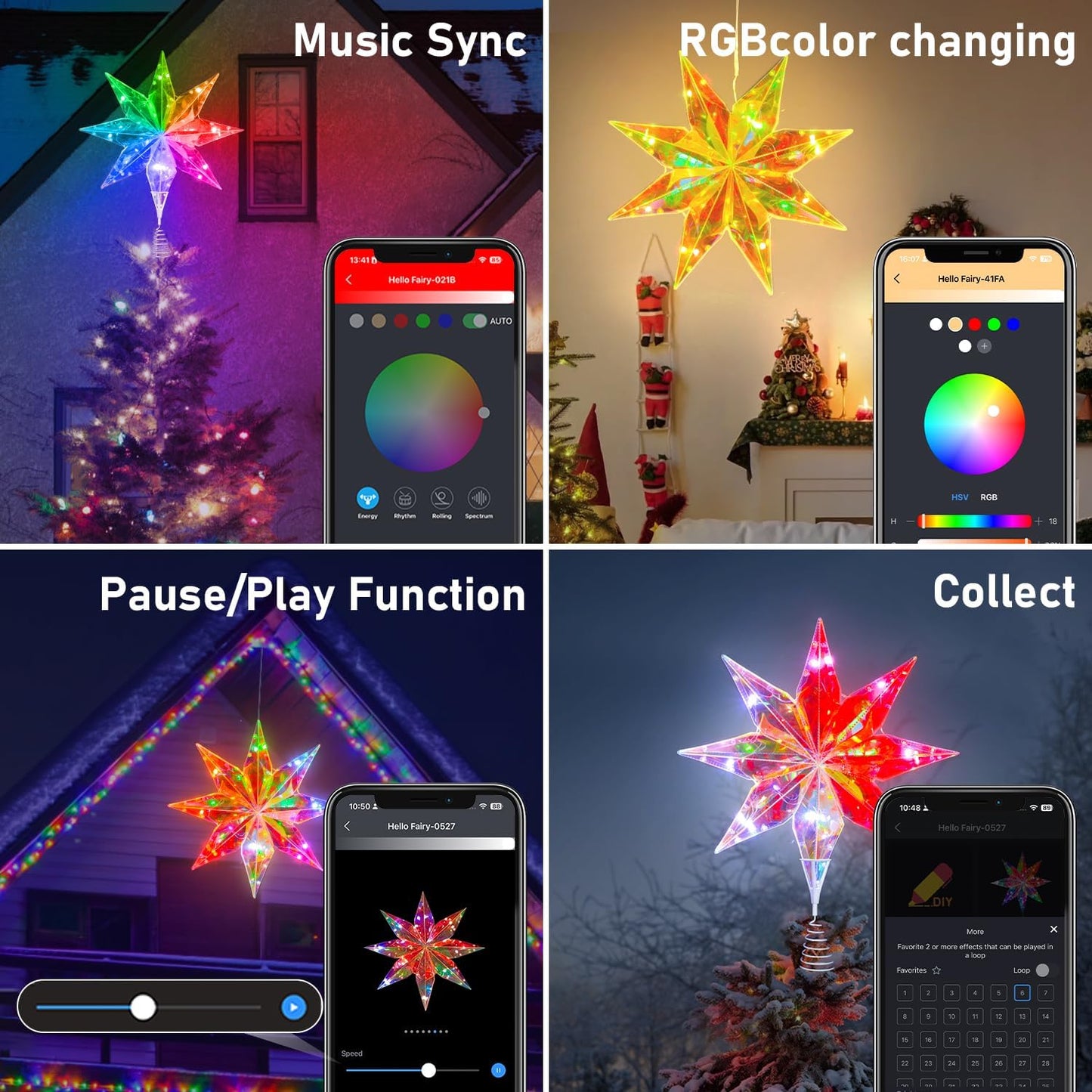 LumaGlow 3D Bethlehem Star – Designer Holiday Accent for Entryway Foyer and Cozy Family Room Aesthetic