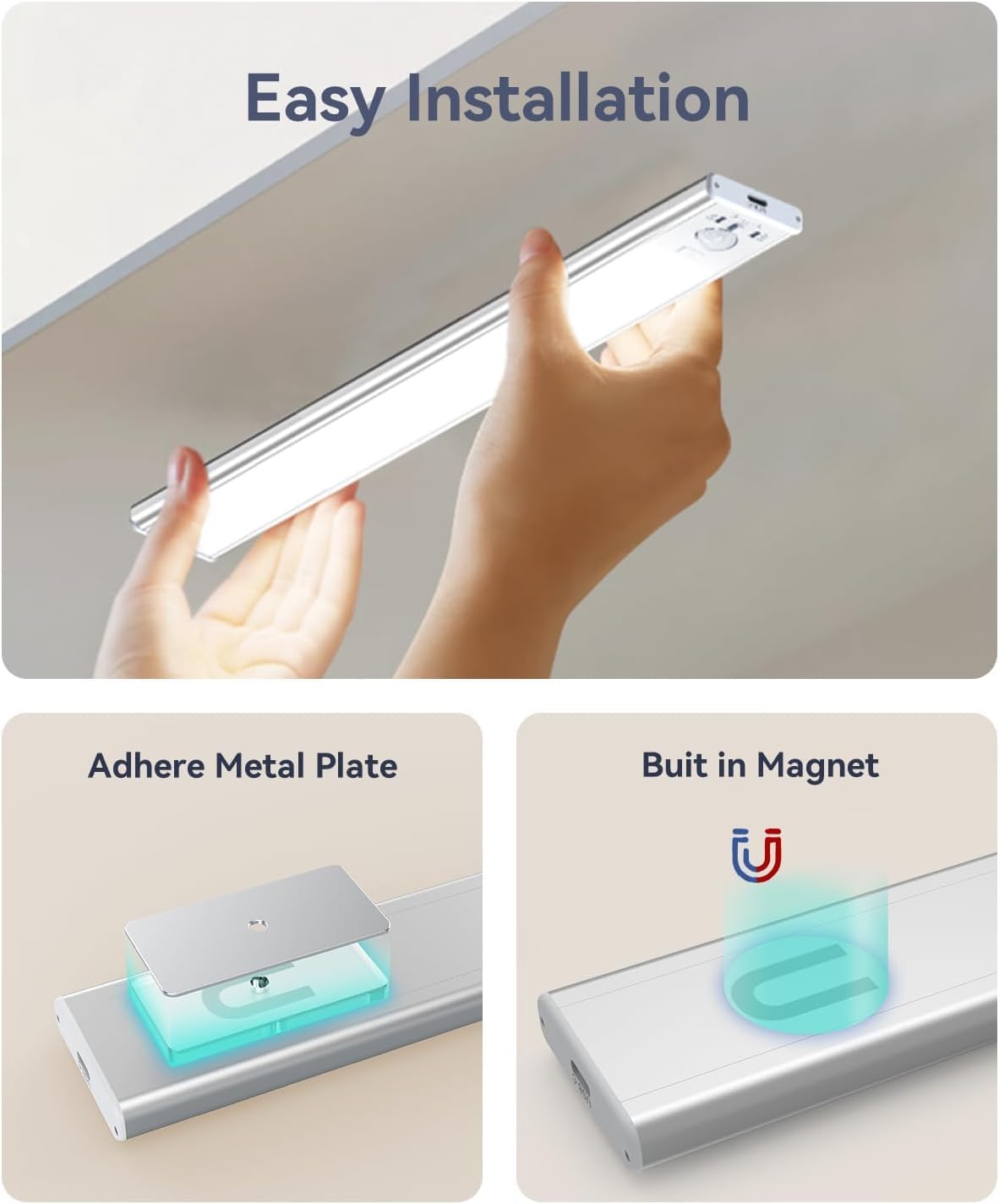 Lumicharge GlowLume – Hallway Path Lighting for Seniors, Automatic Dark-Only Sensor for Safe Navigation