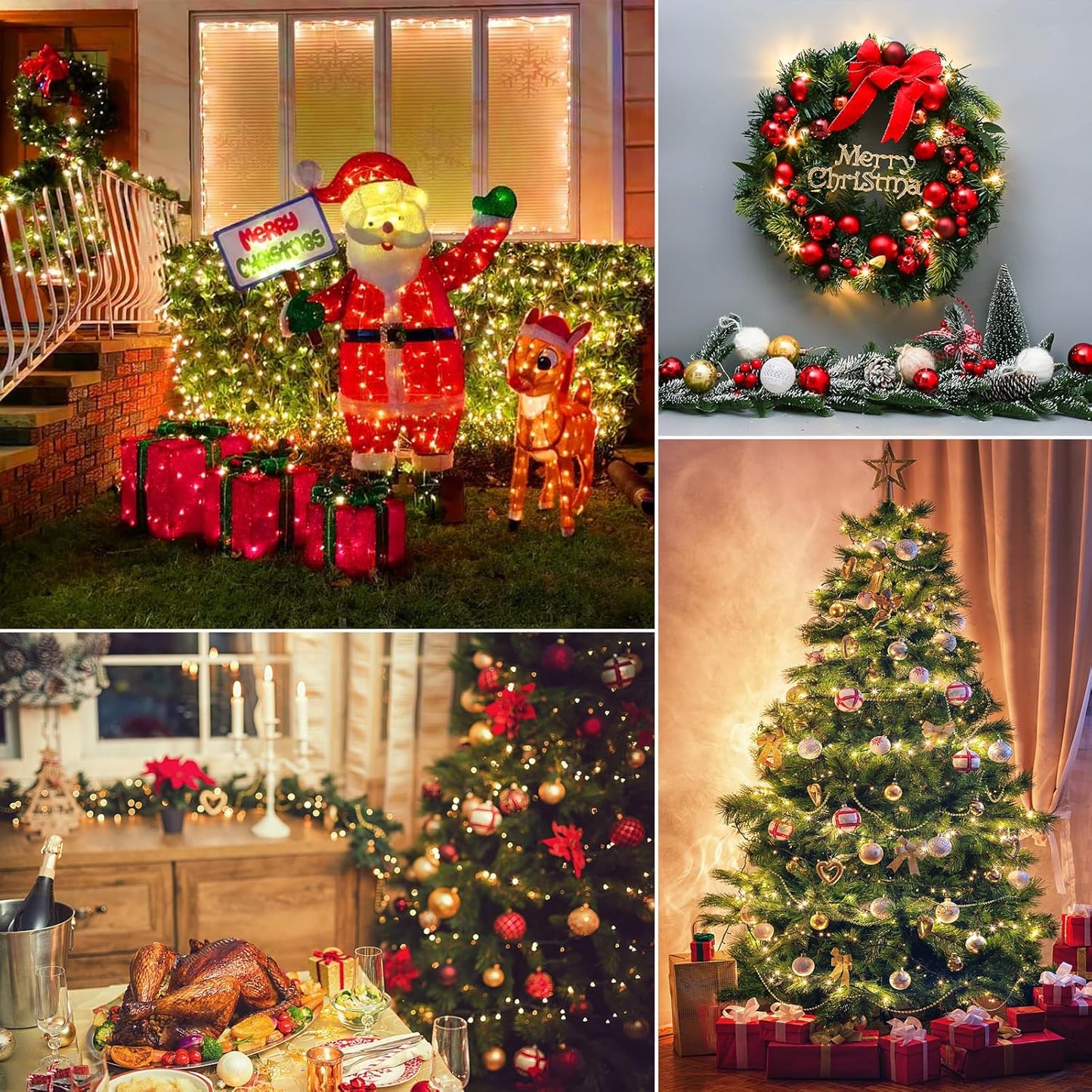 Lumify Home 50 LED Mini Lights - Cool to Touch, Child and Pet Safe Indoor Tree Lighting