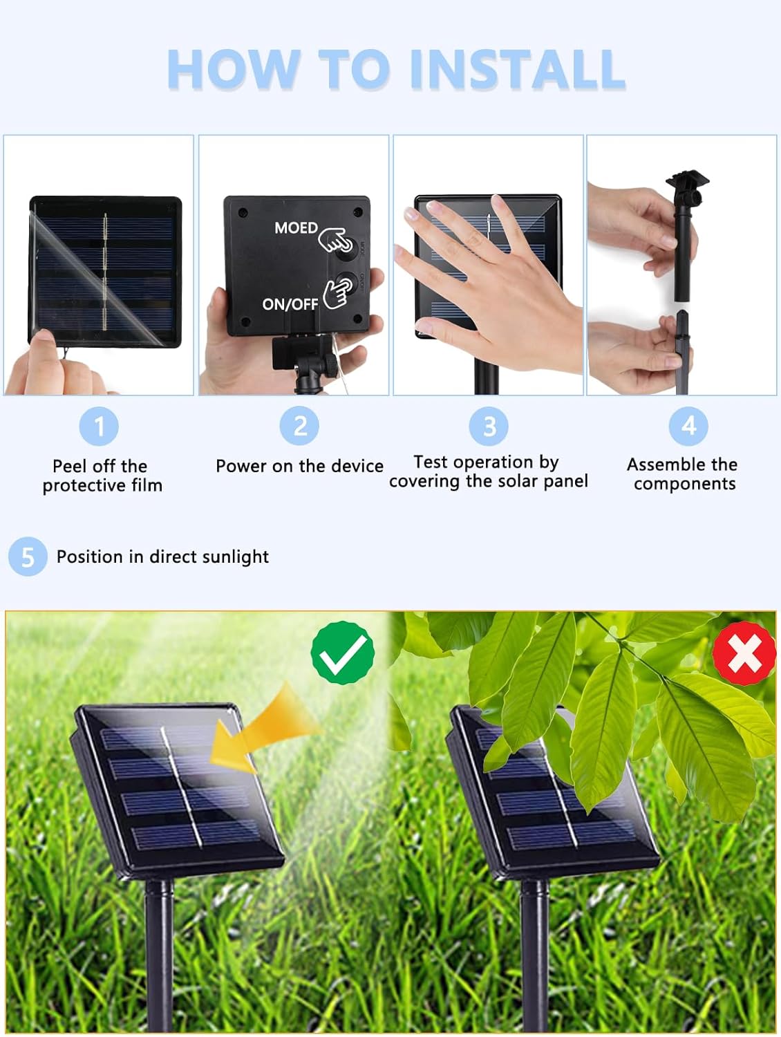 Lumify Solar Twinkle Lights 2 Pack 144FT – Portable Outdoor Decor for RV Patios, Fences and Backyard Parties