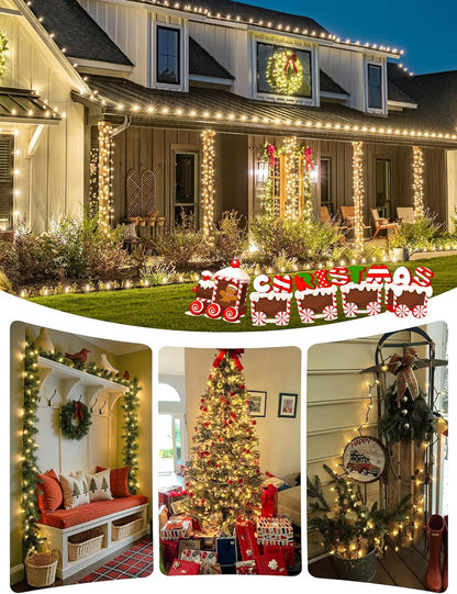 LumifyHome Green Wire Fairy Lights – 16.4 ft Indoor Decor for Christmas Tree, Garland & Wreath Styling