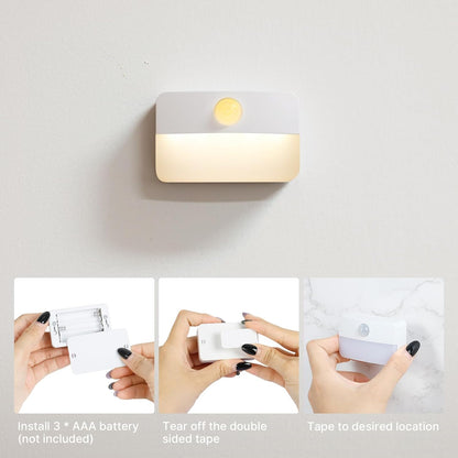LumiGuard Motion Light – Thoughtful Housewarming Gift for New Homeowners, 8 Pack Wireless Stair Light
