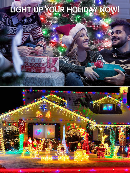 LuminaGlow Pro LED String Lights Gift – Cozy Housewarming Present for Her, 115FT 8 Modes with Remote