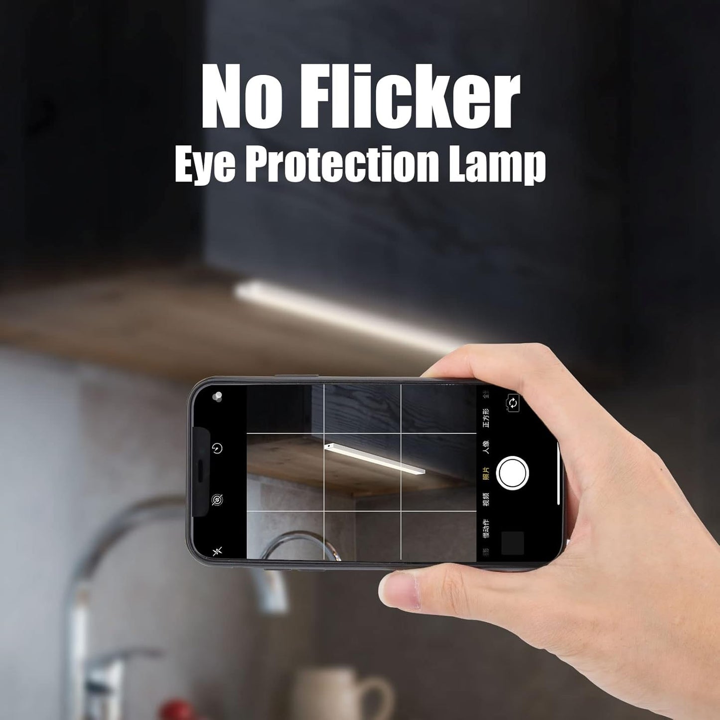 LuminAura Dimmable Task Strip — Flicker-Free Workshop Lighting for Craft Tables and Reading Nooks