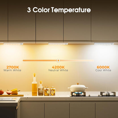 LuminBeam Rechargeable LED Bar – Cozy Bedroom Reading Glow with 3 Color Temperatures, Slim 0.6 inch Profile
