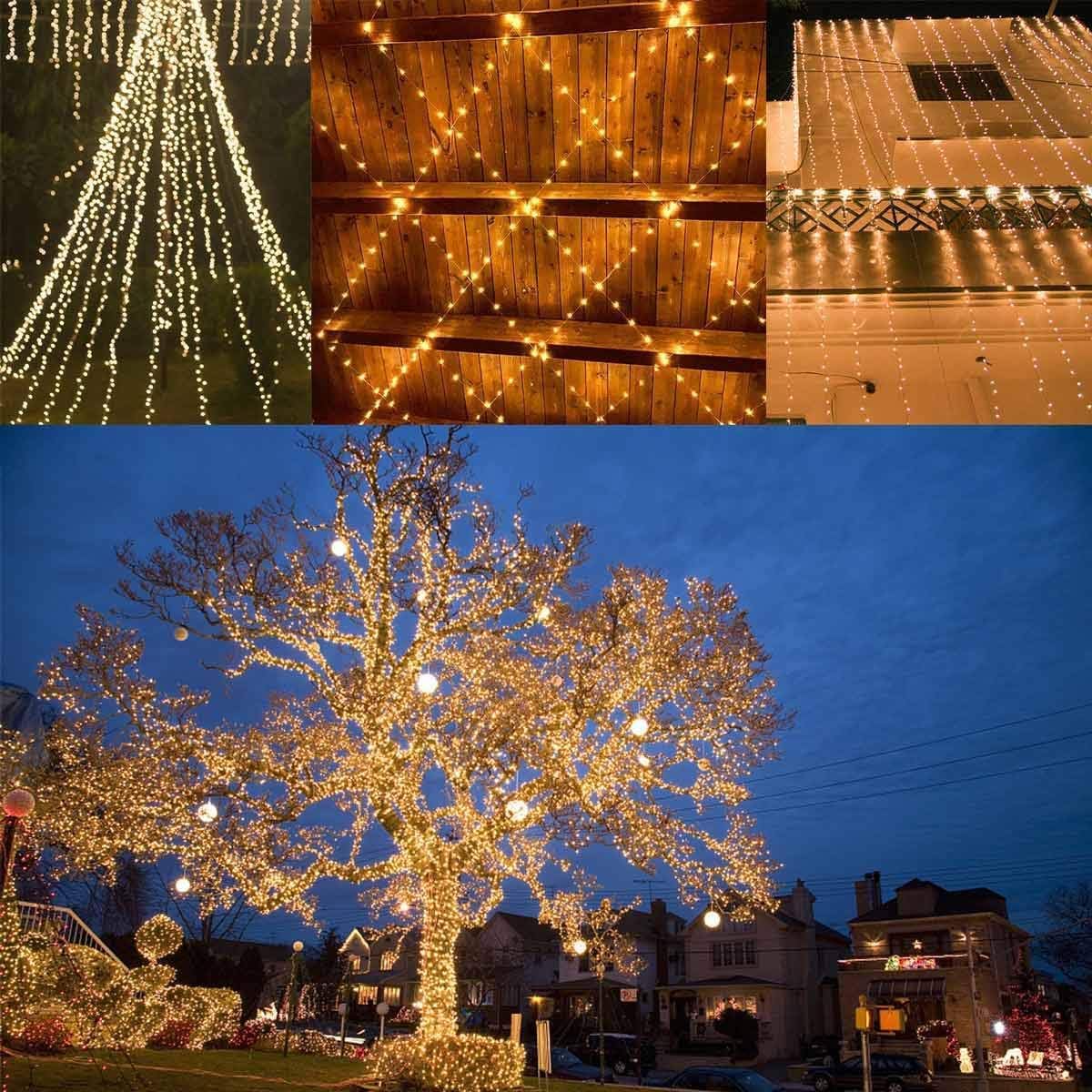 Luminex Solar String Lights – Thoughtful Birthday Gift for Her, Outdoor Patio Decor with 8 Lighting Modes