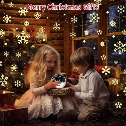 LuminoCrib Star Projector Night Light – Memorable Christmas and Birthday Gift for Toddlers and Preschoolers