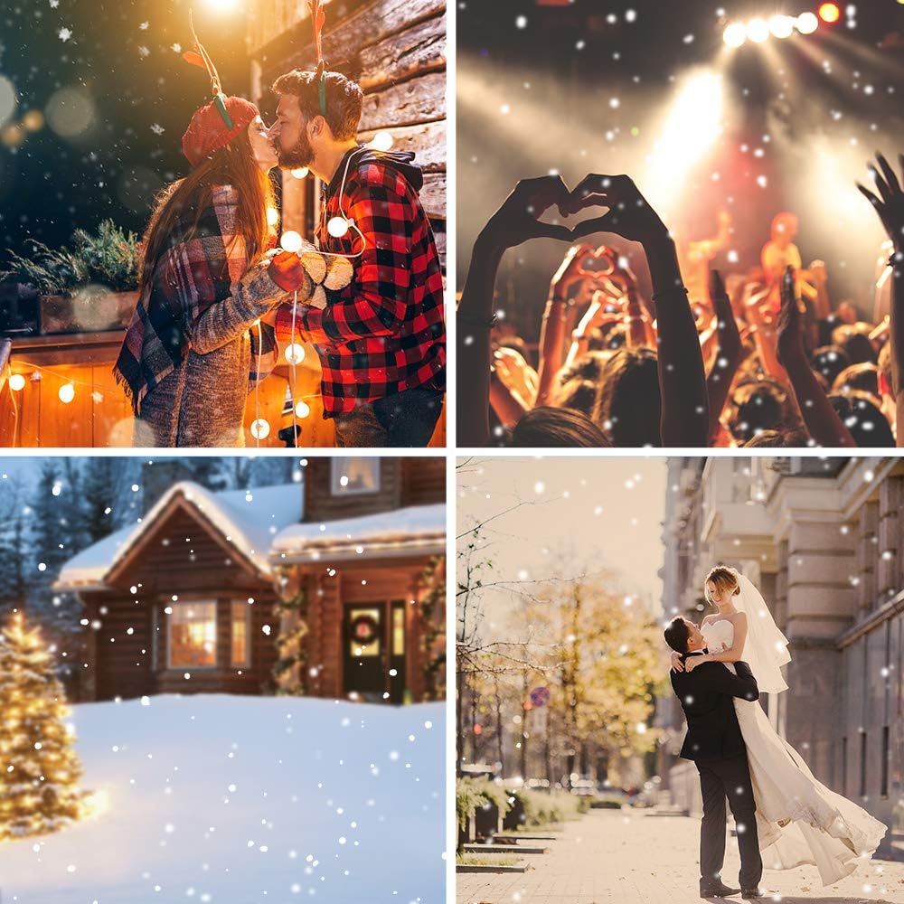 LuminScape Winter Projector Light – Living Room Aesthetic Accent for Year-Round Ambiance