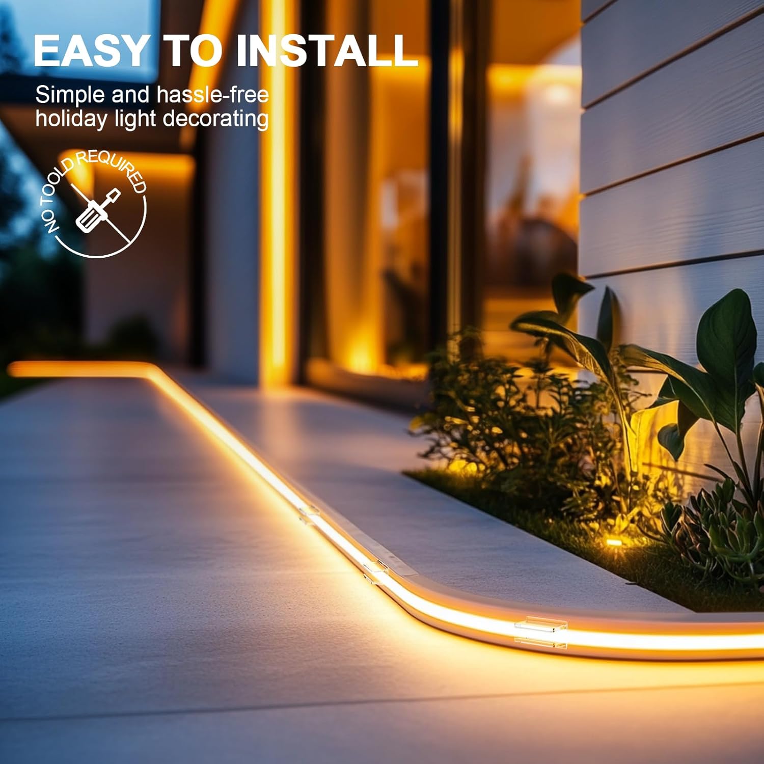 Lumistrip LED Strip Mounting Clips - Practical Housewarming Gift for Home Decor Lovers