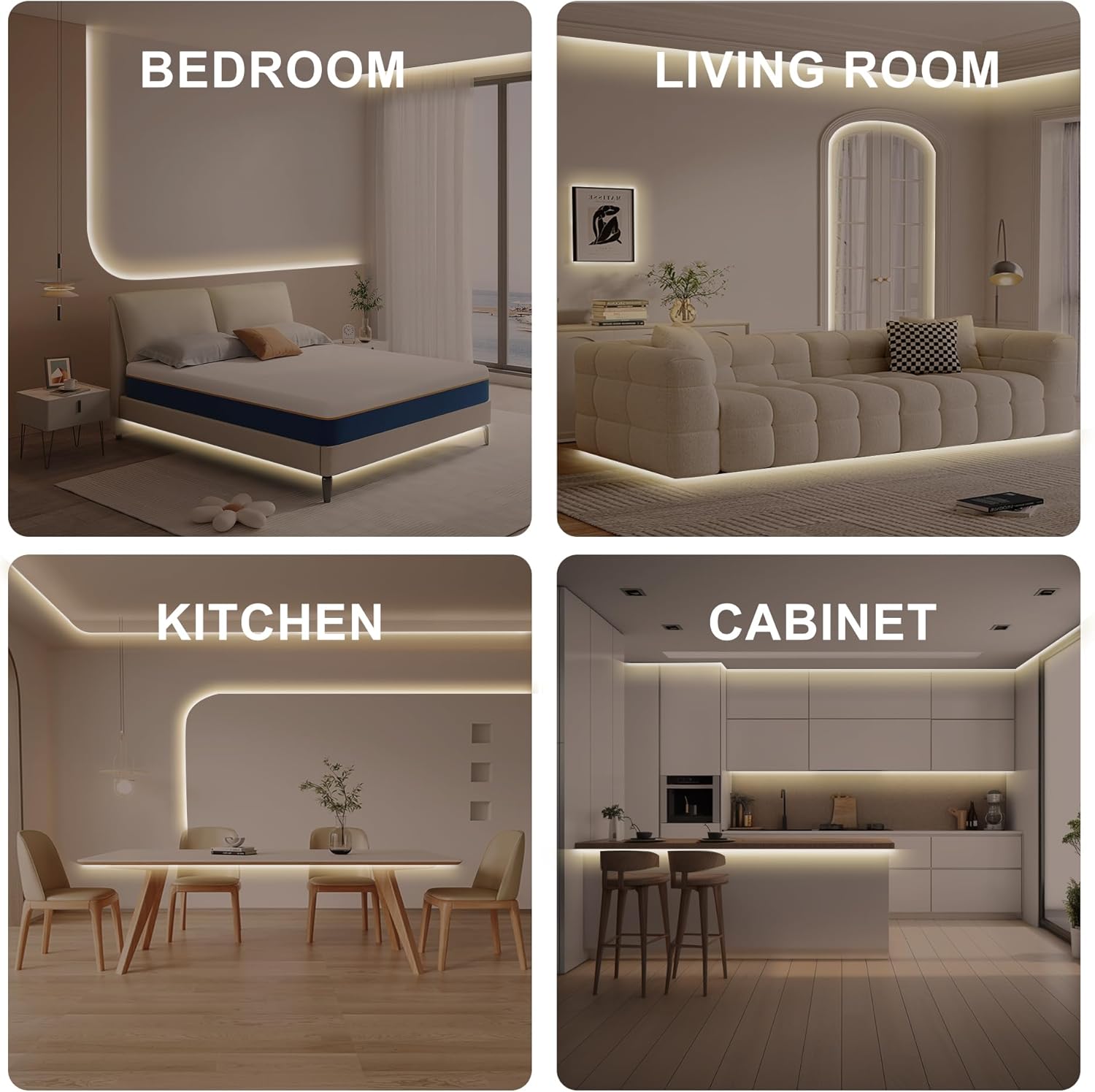 Lumistrips COB LED Strip Light – Thoughtful Housewarming Gift for New Homeowners