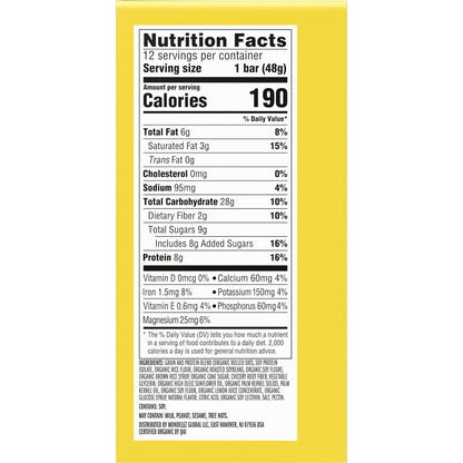 LUNA Bar LemonZest Gluten Free Snack Bar – Portable Fuel for Hiking Trails and Weekend Adventures