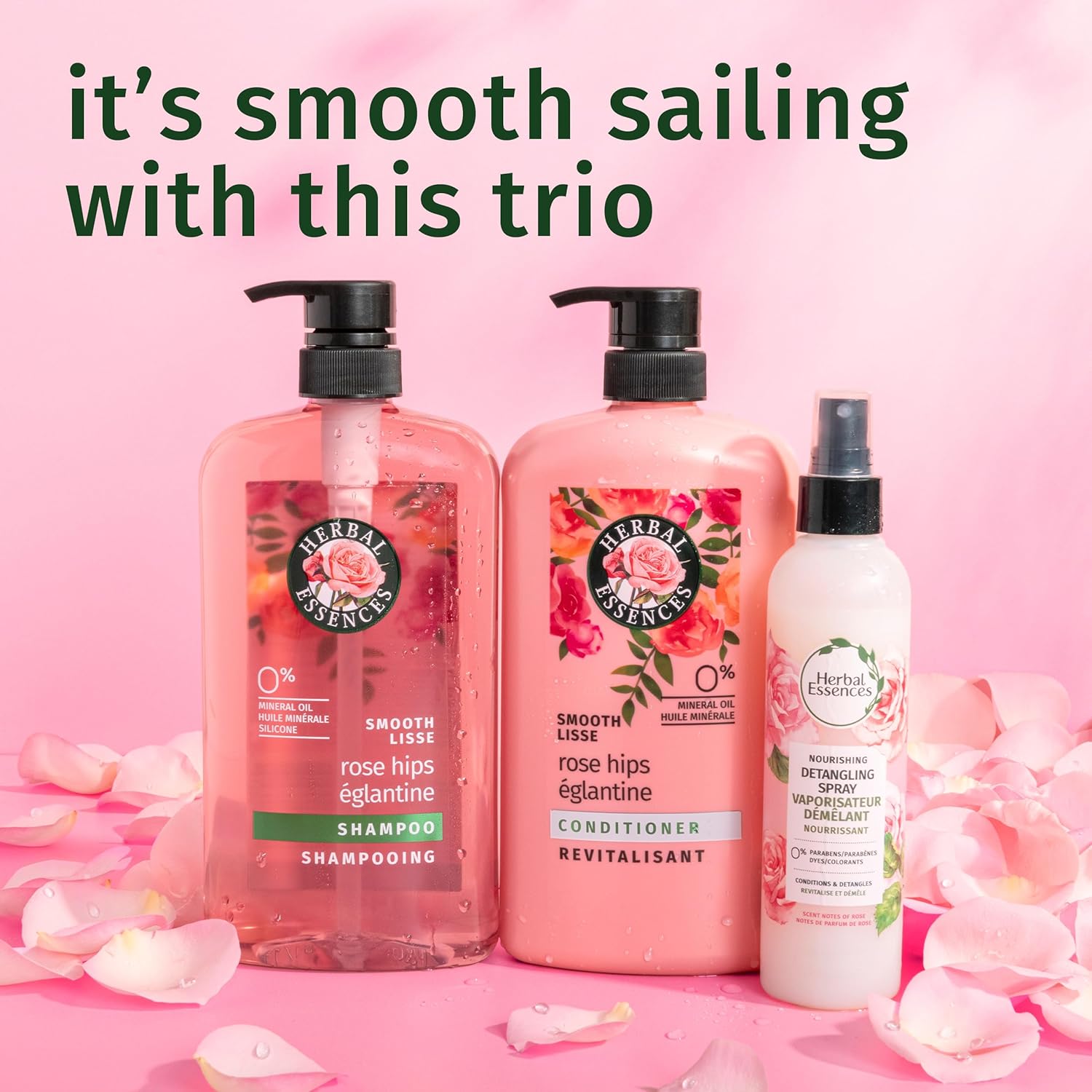 luscious floral bouquet scent with rose petal top notes