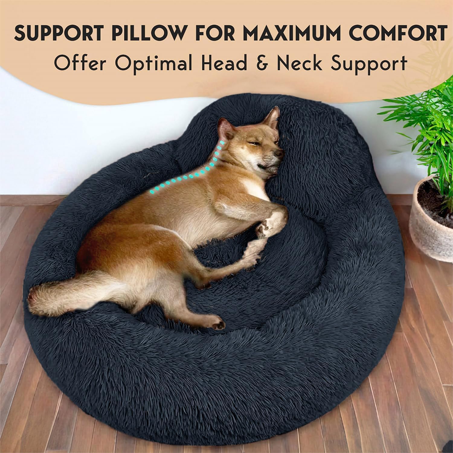 luxury faux fur cover with 20% higher plush density than market average
