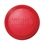 KONG Flyer Soft-Catch Rubber Fetch Disc for Dog Park and Beach Use, Outdoor Flying Toy Built for Energetic Medium to Large Dogs