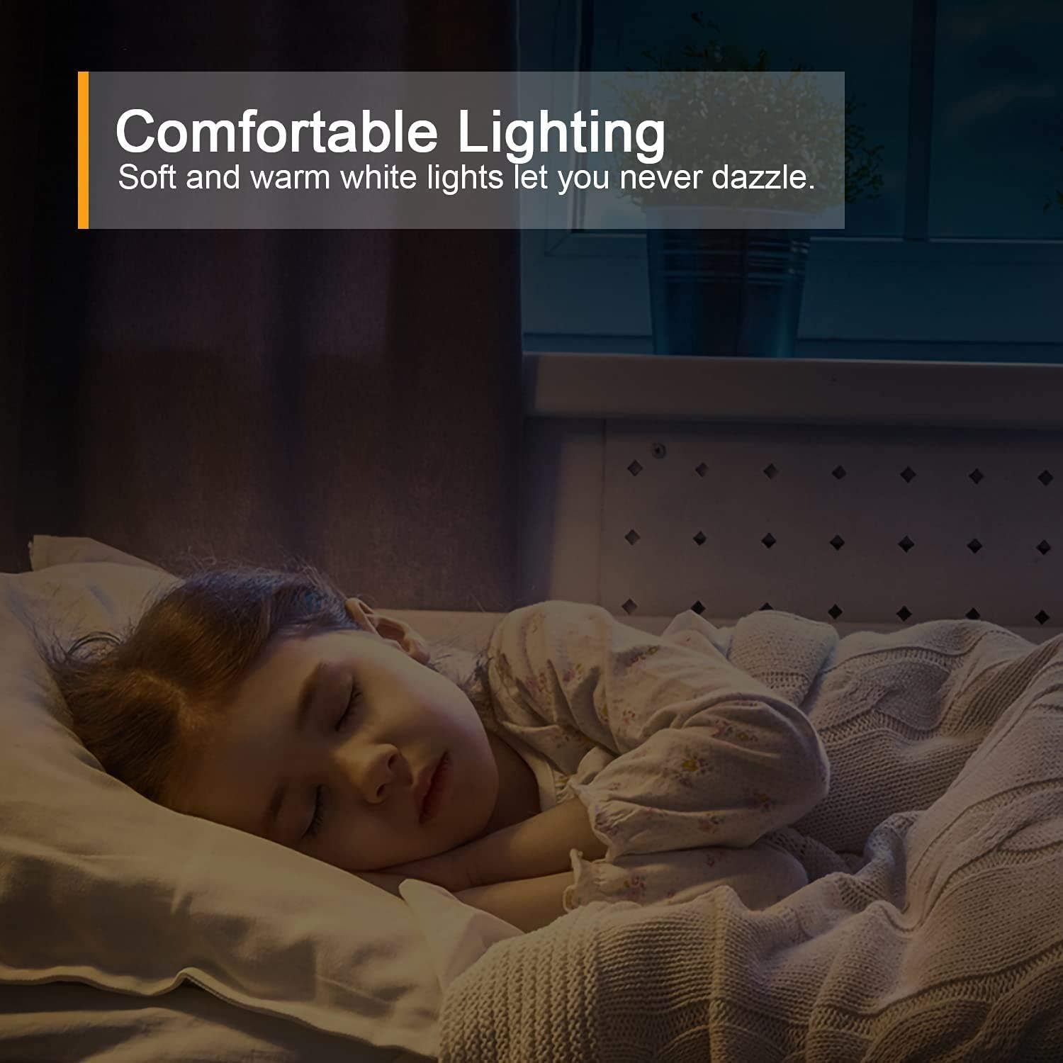 Lyridz Rechargeable LED Night Light for Cozy Bedroom Ambiance, Warm White Dimmable Accent Lighting That Doubles as Stylish Decor