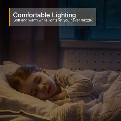 Lyridz Rechargeable LED Night Light for Cozy Bedroom Ambiance, Warm White Dimmable Accent Lighting That Doubles as Stylish Decor