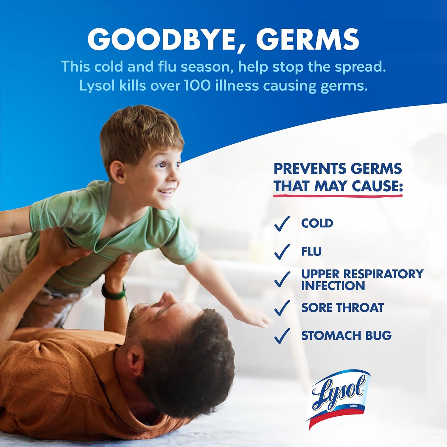 Lysol Disinfectant Spray – Self-Care Home Sanitizer for Bath Time and Mindful Cleaning Rituals