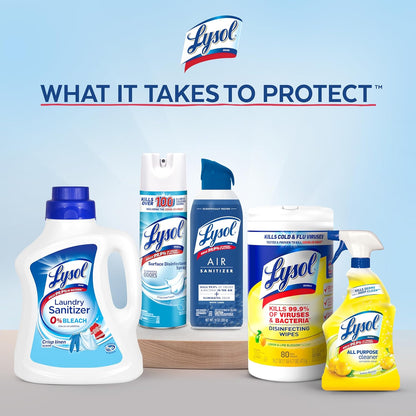 Lysol Disinfecting Wipes Bundle – Pet and Kid Safe Daily Disinfectant for Kitchen Counters and Bathroom Surfaces