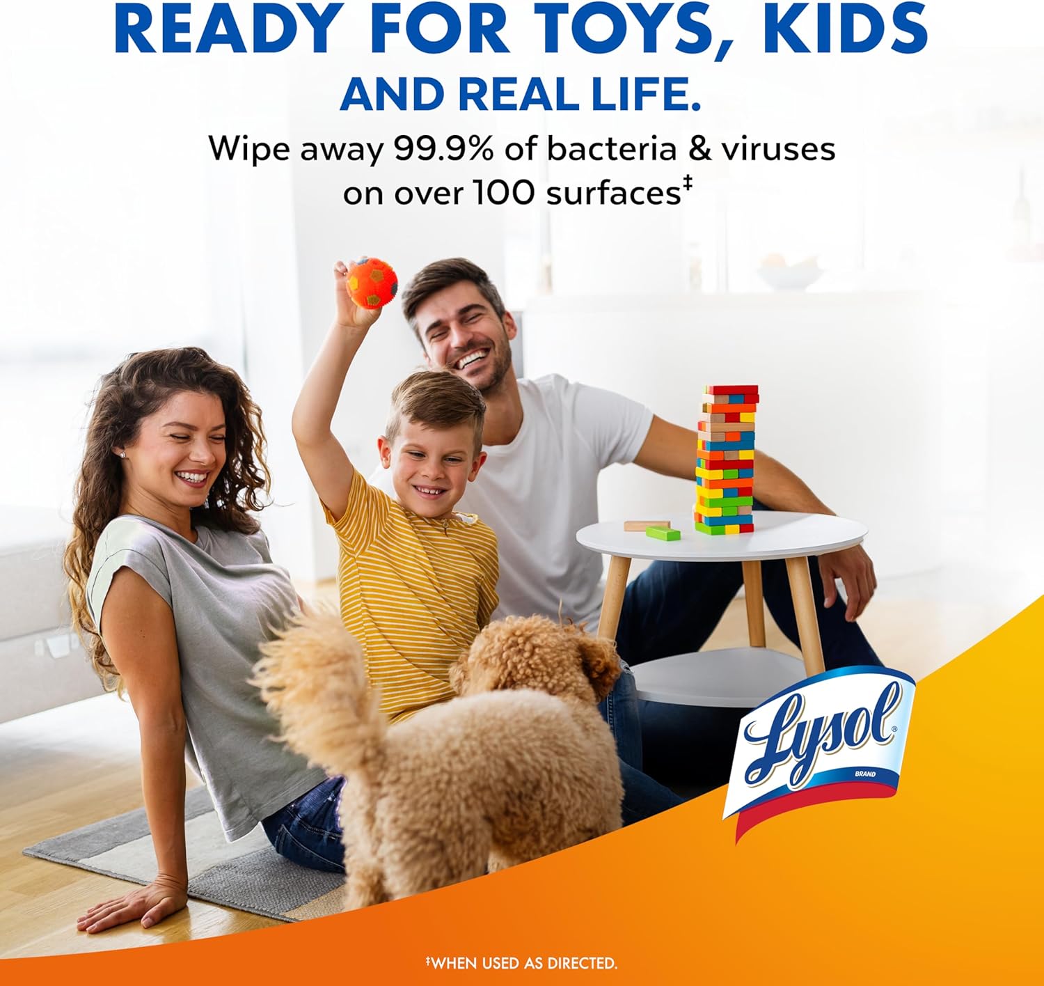 Lysol Disinfecting Wipes Bundle – Pet and Kid Safe Daily Disinfectant for Kitchen Counters and Bathroom Surfaces