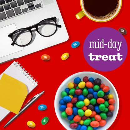 M&M'S Peanut Bulk Party Size Bag – Conference Room Candy Bowl and Reception Desk Snack Refill