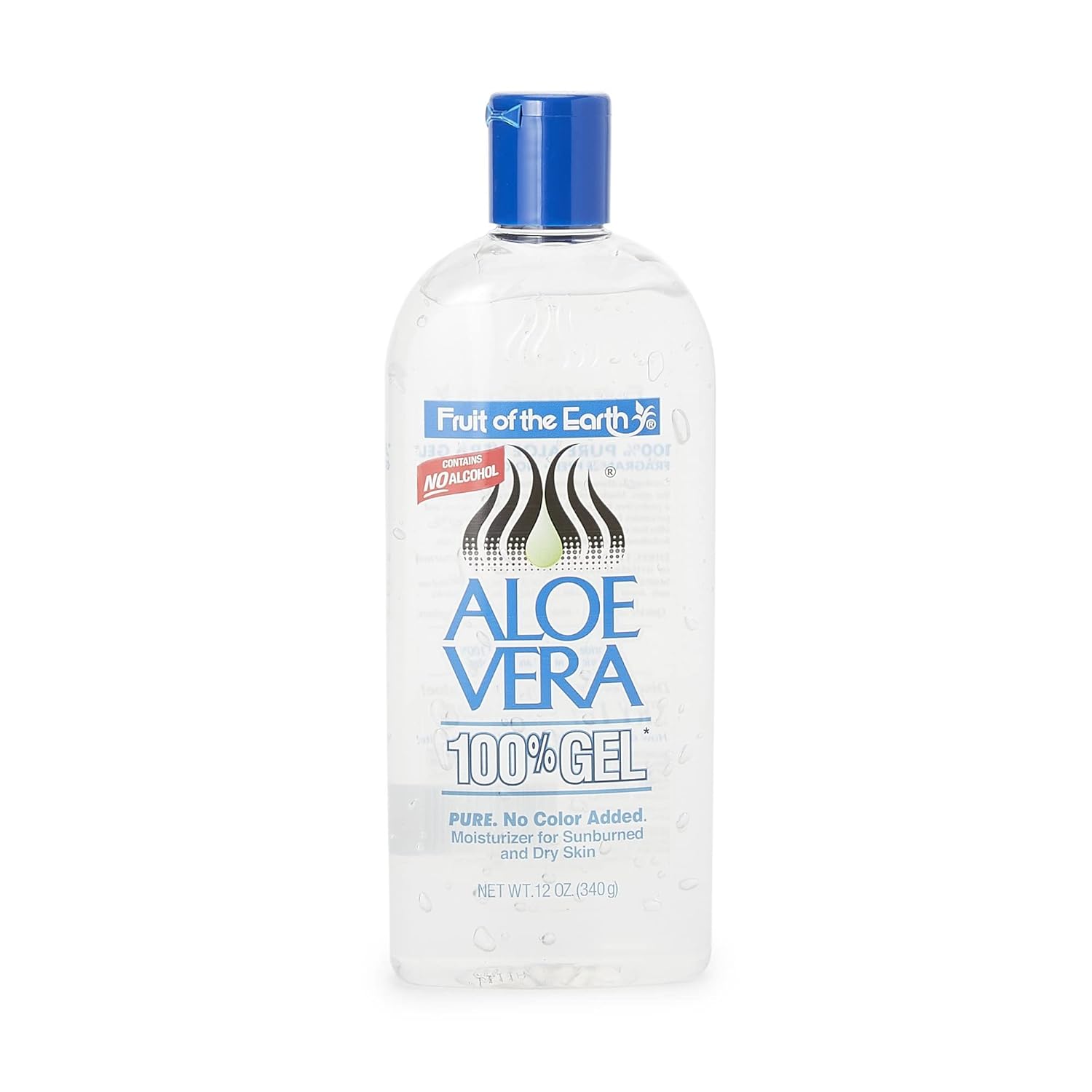 made from fresh aloe vera leaves with no added fragrance or color