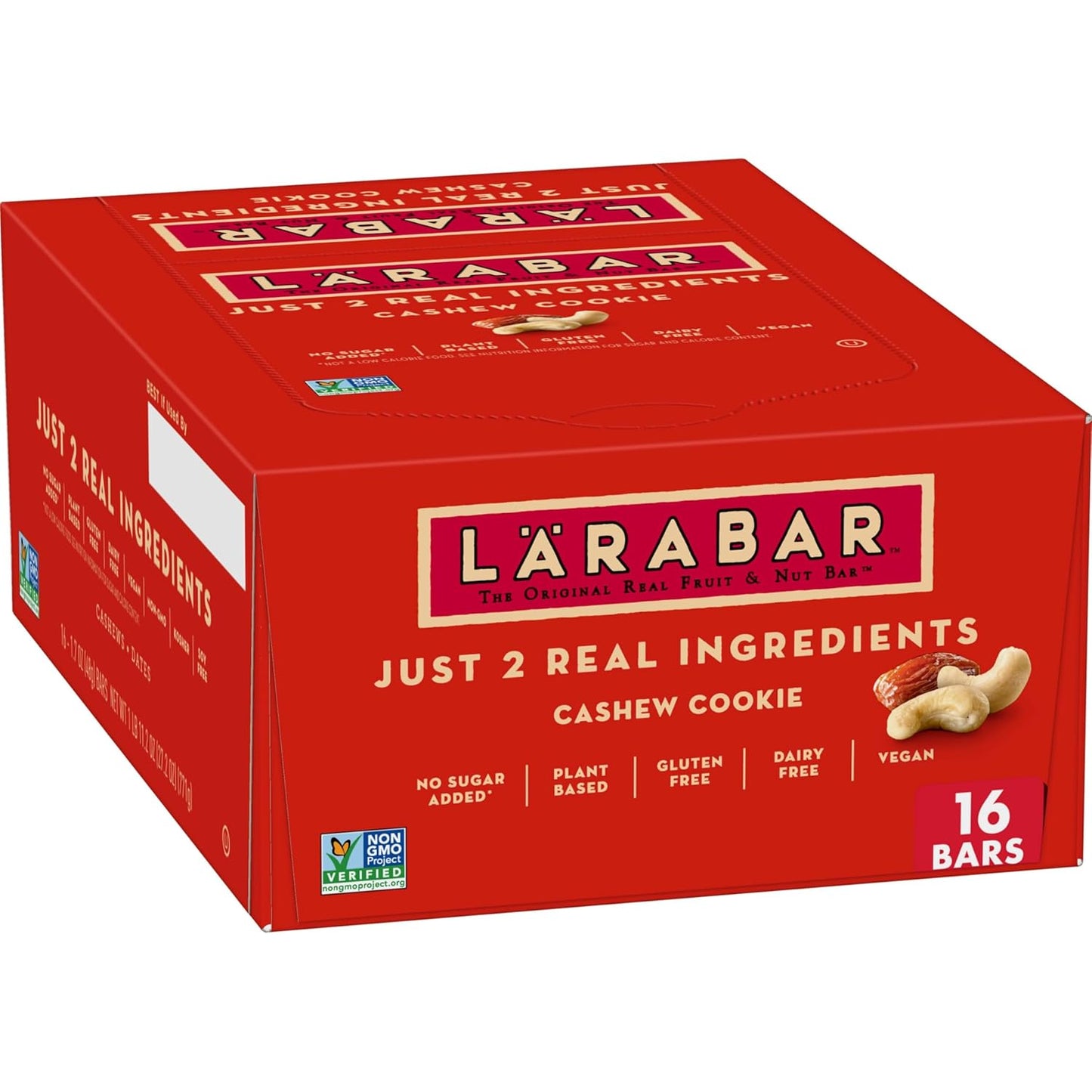 made from just two ingredients: cashews and dates